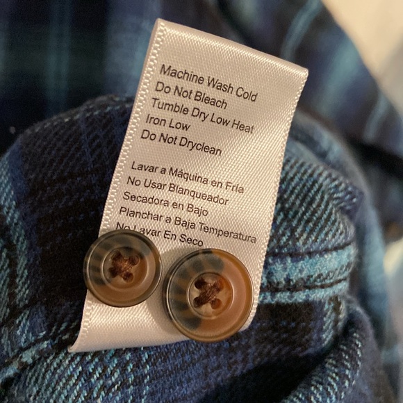 🔥EC🔥Jachs 100% Cotton Heritage Flannel Button Up Shirt. - Picture 5 of 6